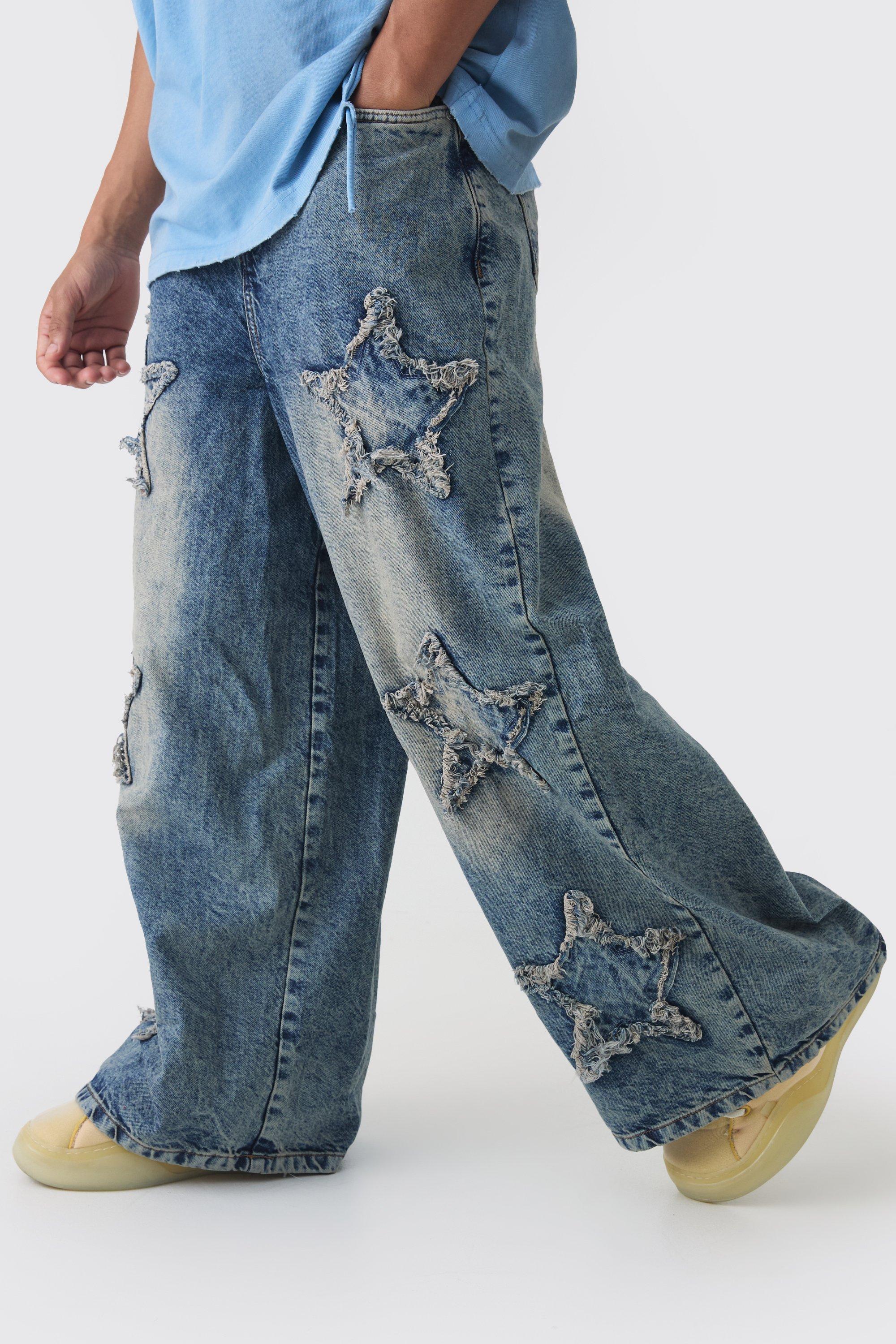 【MODERNIF】All Brush Wide Denim Pants MODERNIF】All Brush Wide Denim Pants